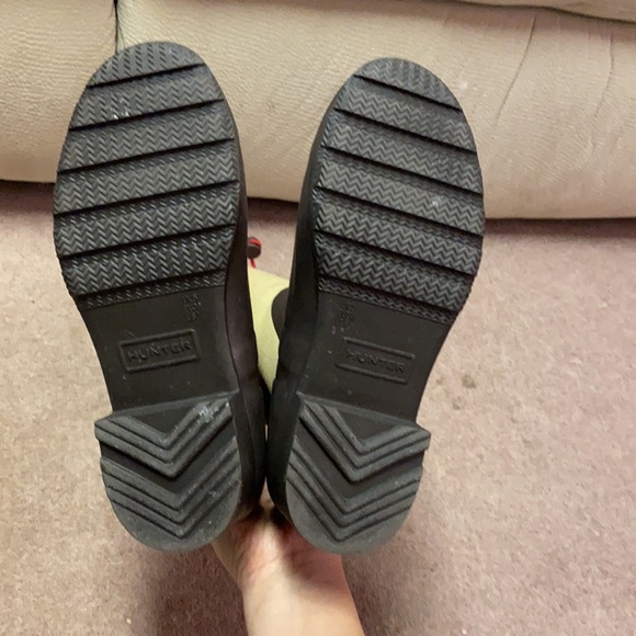 NEW Hunter ‘Tour’ Packable Canvas Rain Boot - Picture 3 of 5